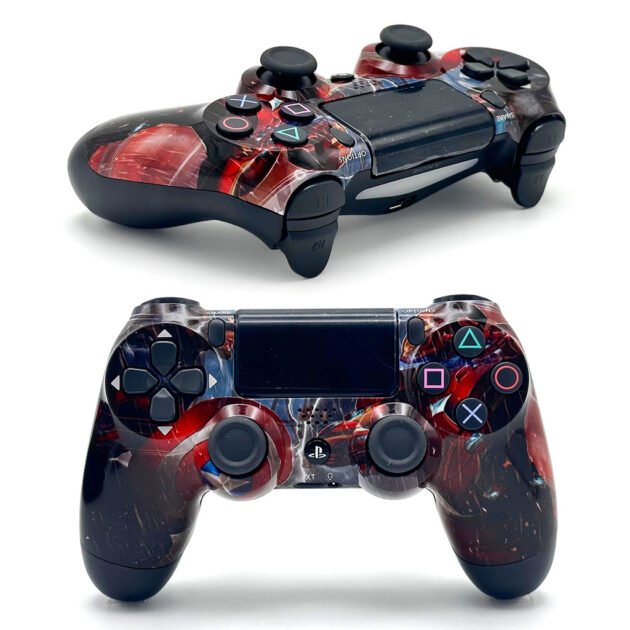 SONY DualShock Manette PS4 Sans Fil, Batterie Rechargeable (High Copy) – Edition Street Fighter V2