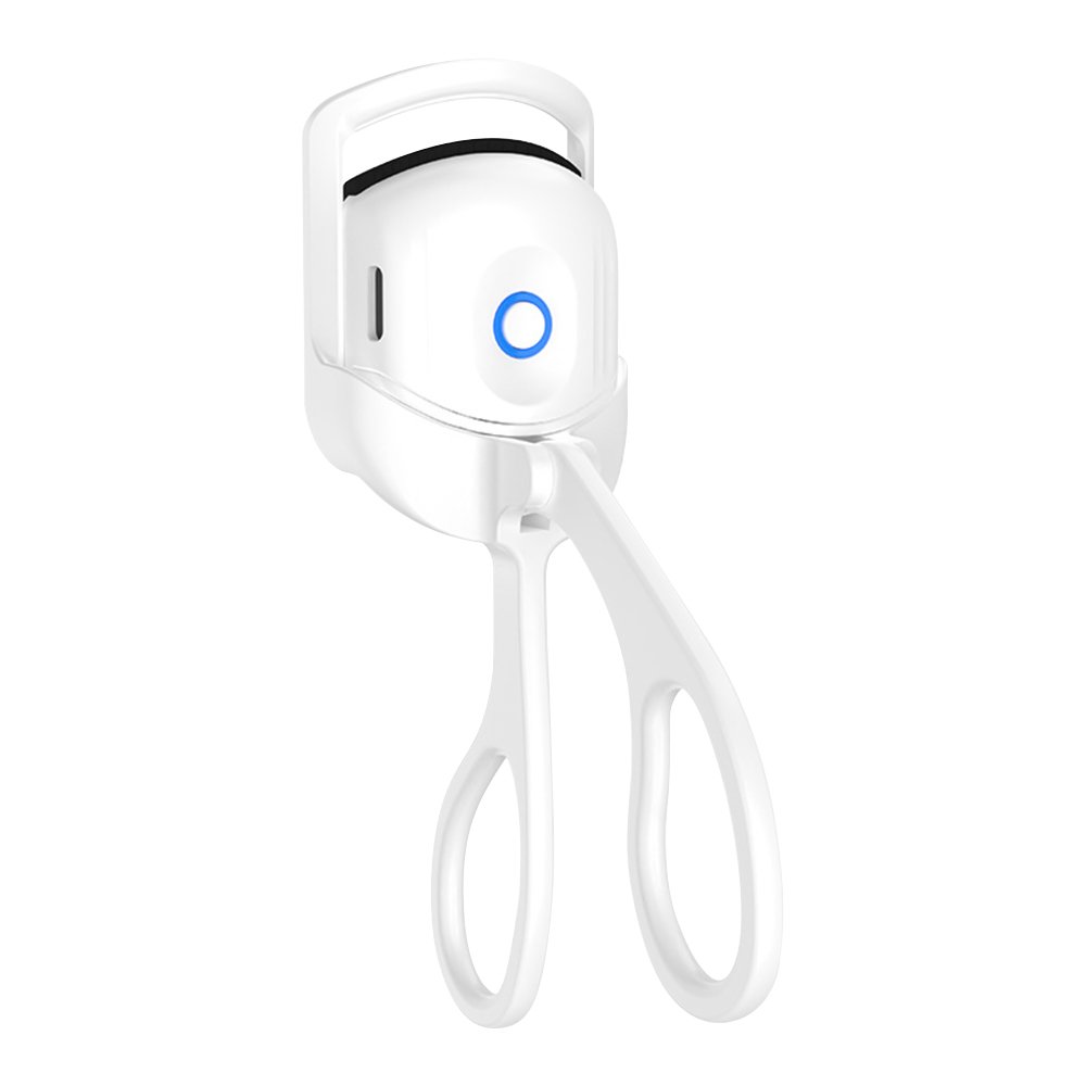 Recourbe-cils électrique portable avec un pince d'epilation thermique