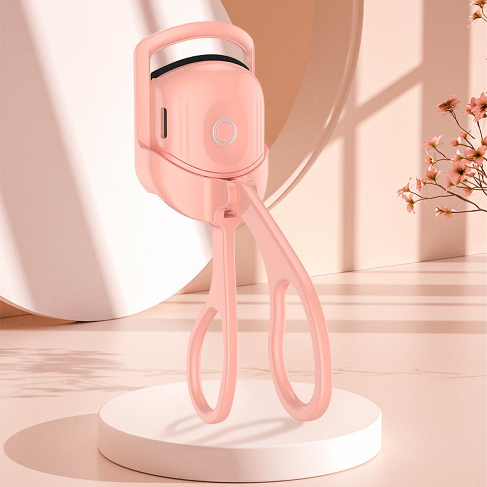 Recourbe-cils électrique portable avec un pince d'epilation thermique