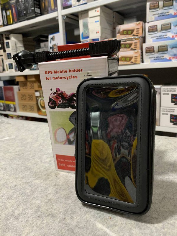 Support de téléphone Professionnel pour Le Guidon de Moto Imperméable et Rotative 360°